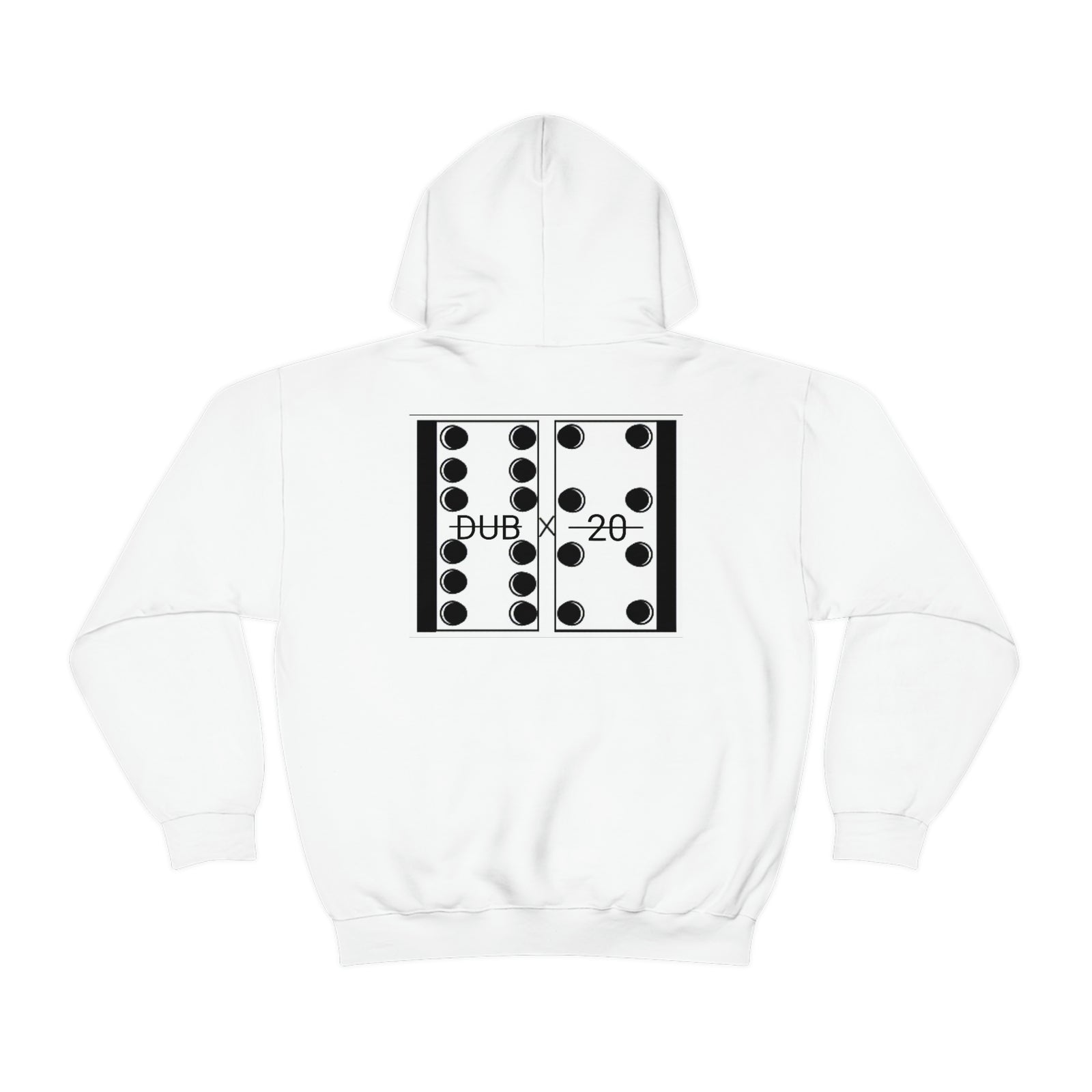 DOMMOE DUB/20 Big Circle Hooded Hoodie