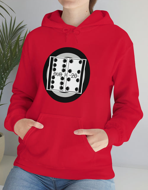 Load image into Gallery viewer, DOMMOE DUB/20 Big Circle Hooded Hoodie
