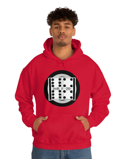 Load image into Gallery viewer, DOMMOE DUB/20 Big Circle Hooded Hoodie
